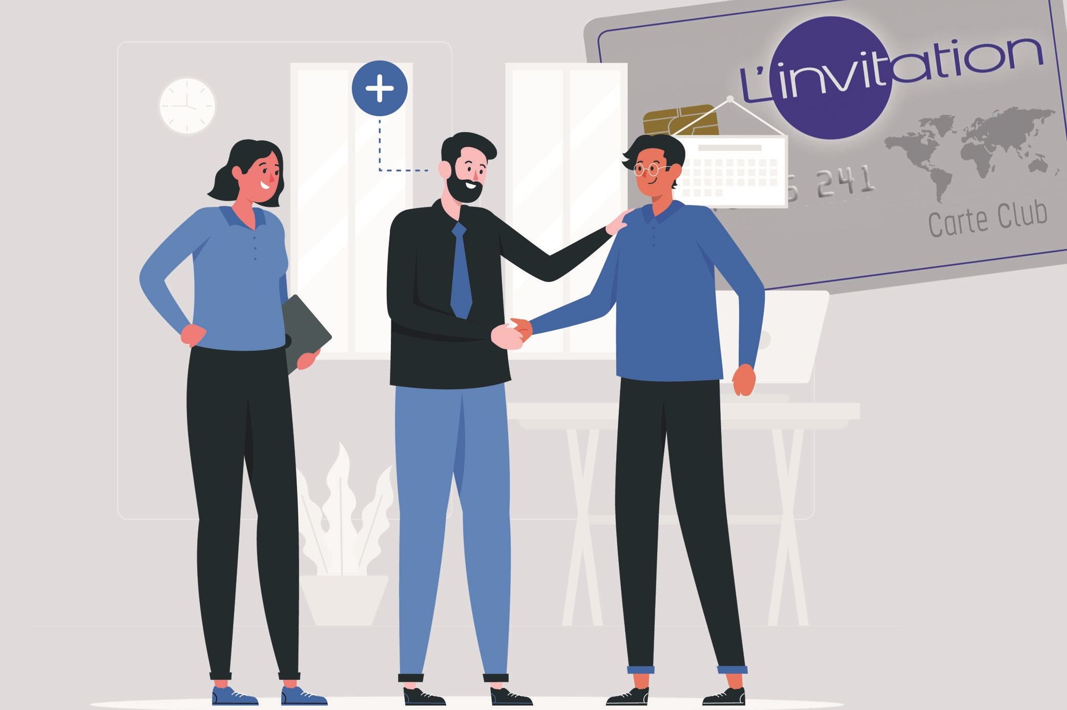 La tarjeta de descuento L'invitation